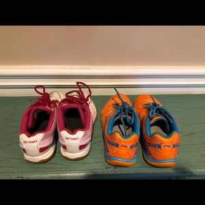 Girl’s YONEX sports badminton shoes.
